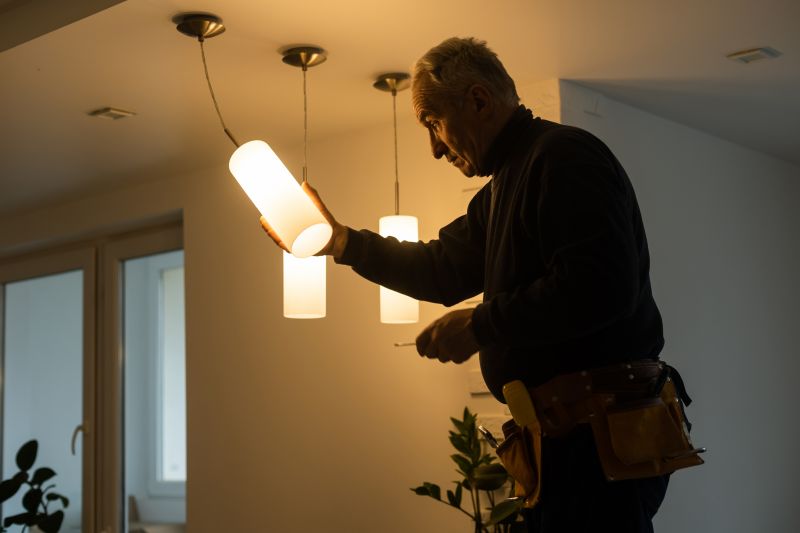 Foyer Lighting Installation in Kansas City, KS