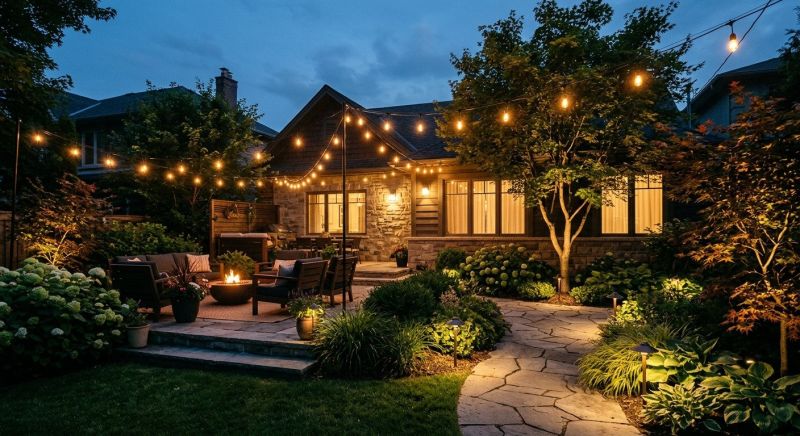 Backyard Lighting Service in Pasadena, CA