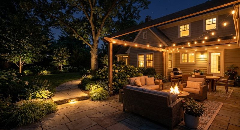 Backyard Lighting Service in Orem, UT