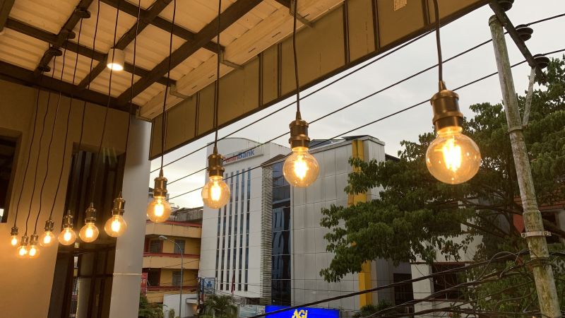 Courtyard Light Installation in Overland Park, KS
