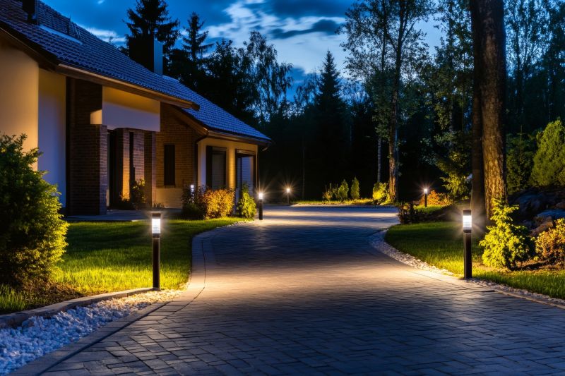 Driveway Lighting Installation