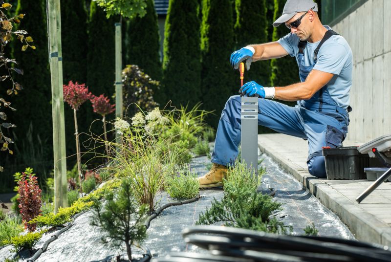 Garden Lighting Installation in Pasadena, CA