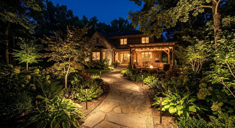 Garden Lighting Installation in Littleton, CO