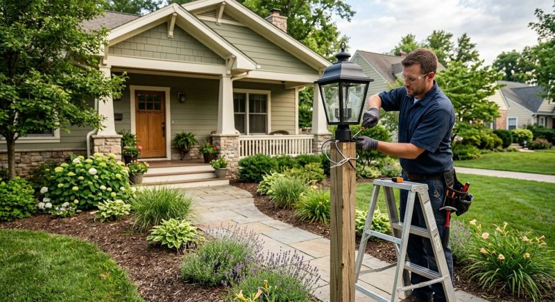 Landscape Lighting Installation in Denver, CO