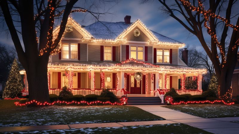 Seasonal Lights Installation in Alpharetta, GA